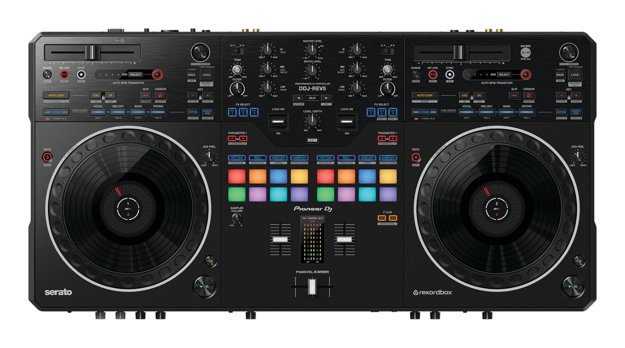 Pioneer DJ Scratch-Style 2-Channel Performance DJ Controller DDJ-REV5