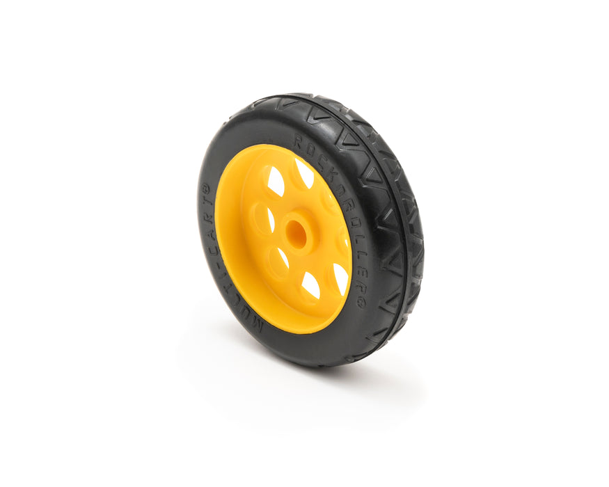 Rock-N-Roller Carts R-Trac Rear Wheel 6" x 1.5" No-Flat (2-Pack for R2 & RMH1) Offset Hub RWHLO6X15