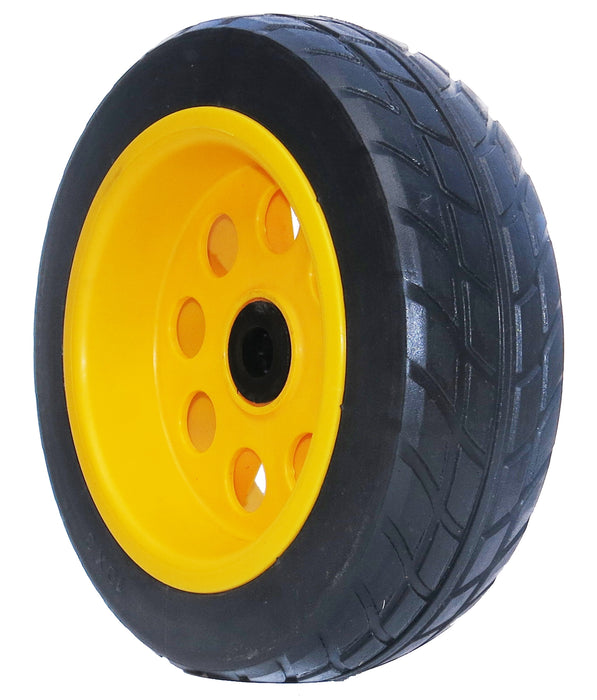 Rock-N-Roller Carts R-Trac Rear Wheel, 10" x 3" No-Flat (2-Pack for R10, R11G, R12 & R18) Offset Hub RWHLO10X3