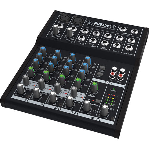 MACKIE 8-Channel Compact Mixer Mix8