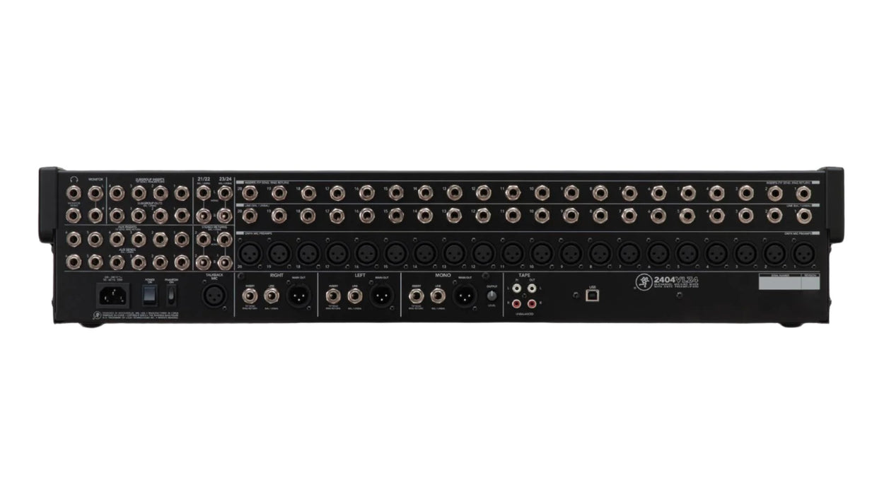 MACKIE 24-Channel 4-Bus Analog Effects Mixer with USB 2404VLZ4