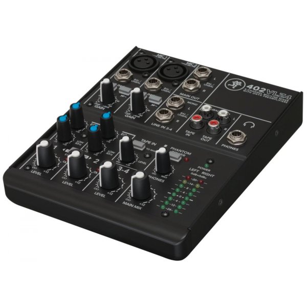 MACKIE 4-Channel Ultra-Compact Analog Mixer 402VLZ4