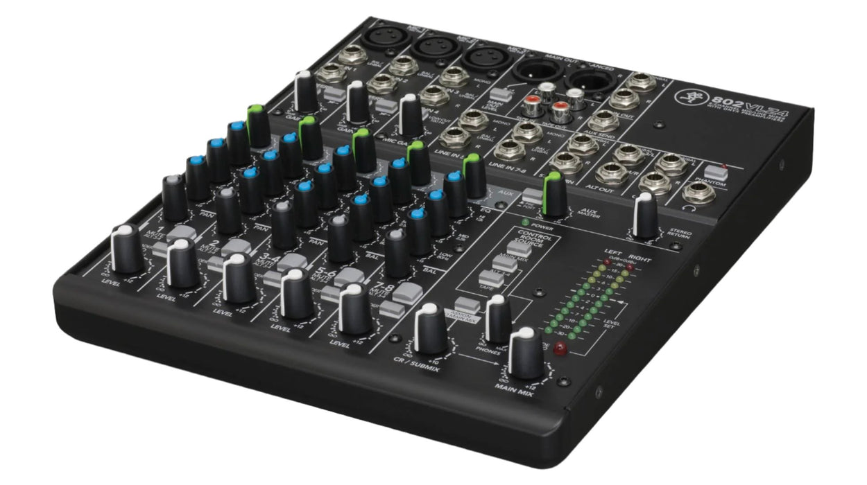 MACKIE  8-Channel Ultra-Compact Analog Mixer 802VLZ4