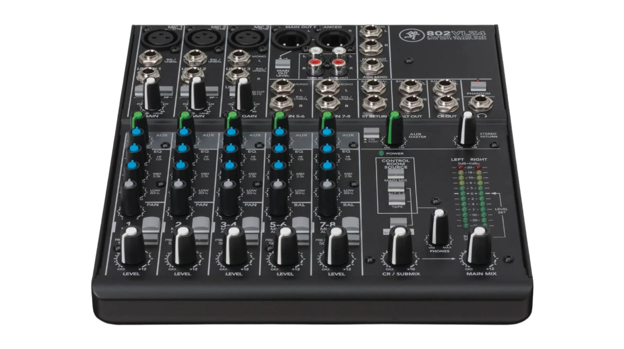 MACKIE  8-Channel Ultra-Compact Analog Mixer 802VLZ4