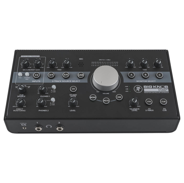 MACKIE 4x3 Monitor Controller & Interface Mackie Big Knob Studio+