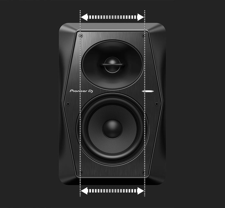 Pioneer DJ 100W Powered Monitor Speaker Single VM-70