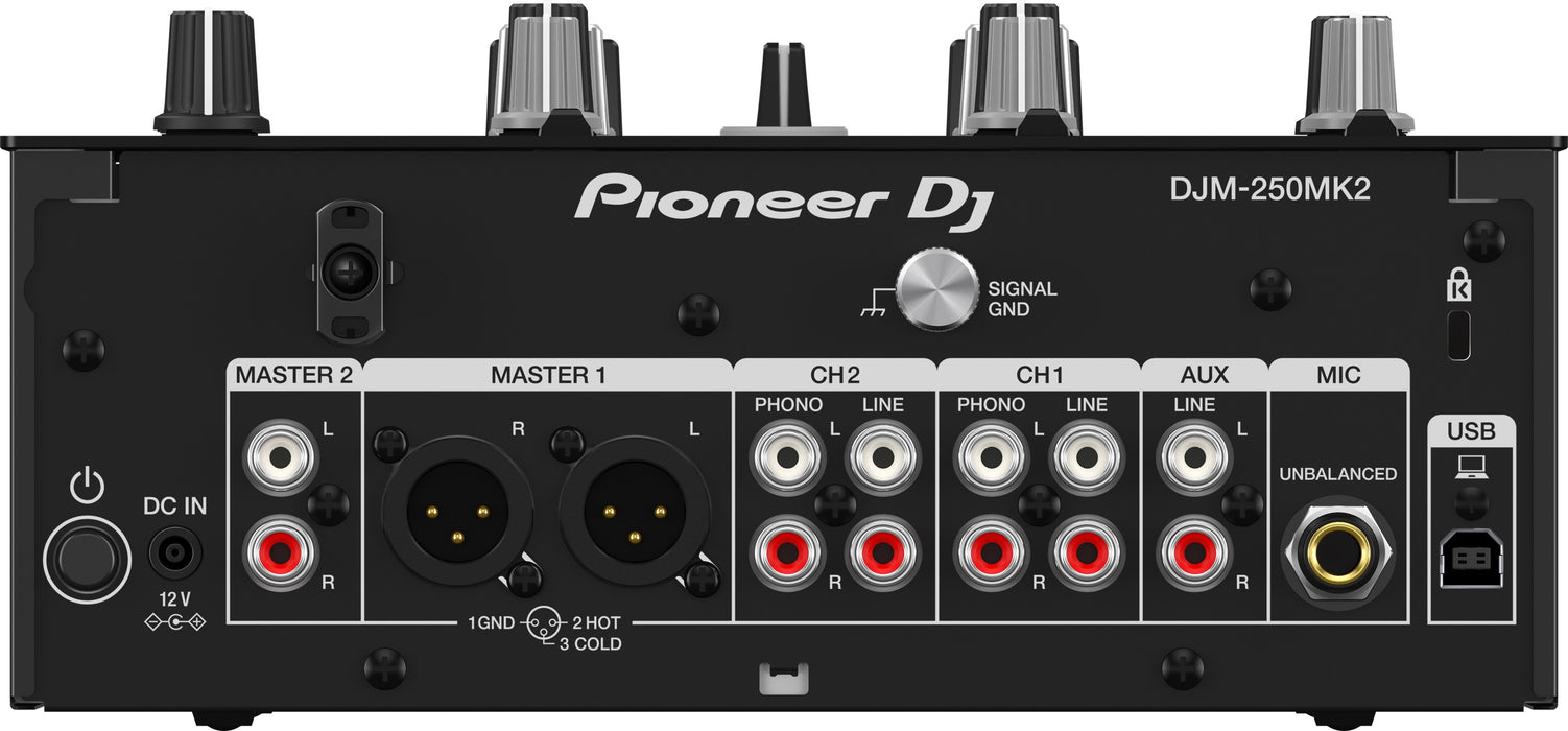 Pioneer DJ 2-Channel Mixer With Independent Channel Filter DJM-250MK2