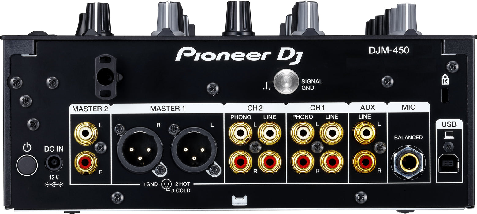 Pioneer DJ 2-Channel DJ Mixer With Beat FX DJM-450