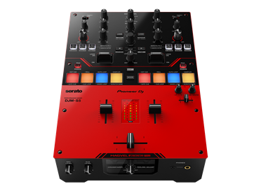 Pioneer DJ 2-Channel DJ Mixer for Serato DJ Gloss Red DJM-S5