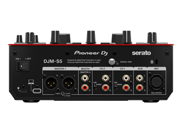 Pioneer DJ 2-Channel DJ Mixer for Serato DJ Gloss Red DJM-S5