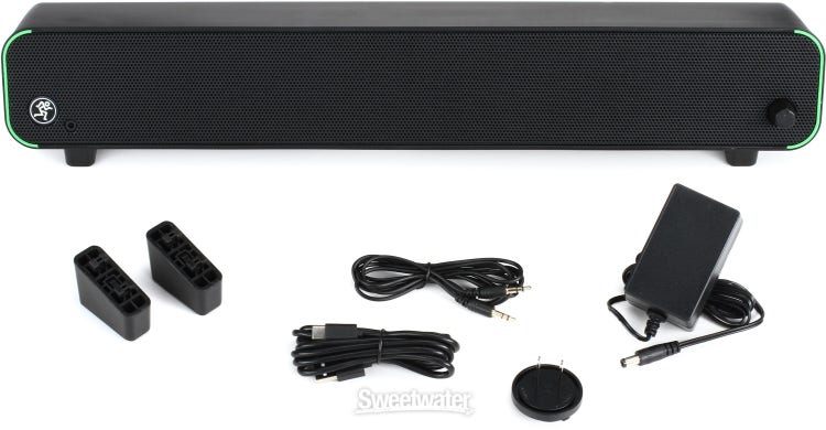 MACKIE Desktop PC Soundbar with Bluetooth CR StealthBar