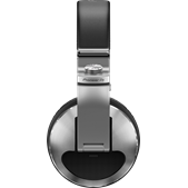 Pioneer DJ Closed-Back DJ Headphones Silver HDJ-X10-S