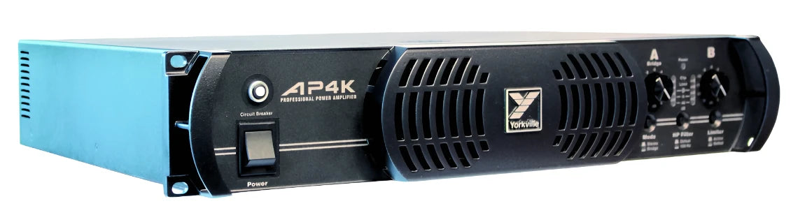 YORKVILLE 2-Channel 1800 W Power Amplifier AP4K