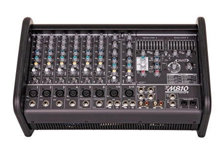 Yorkville Dual 400 W Powered Mixer M810-2