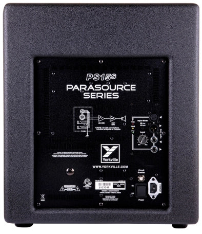 YORKVILLE Parasource 15" Powered Subwoofer PS15S