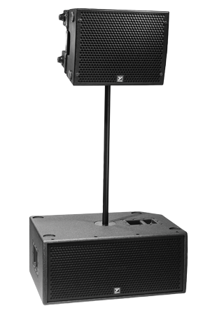 YORKVILLE Paraline 4x 6” Powered Loudspeaker PSA1